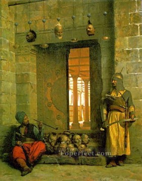 反逆者の頭 ベイズ ギリシャ アラビア オリエンタリズム ジャン レオン ジェローム Oil Paintings
